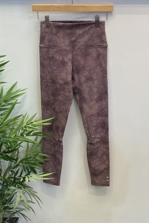 Squat Proof Align Leggings - Red Tie Dye