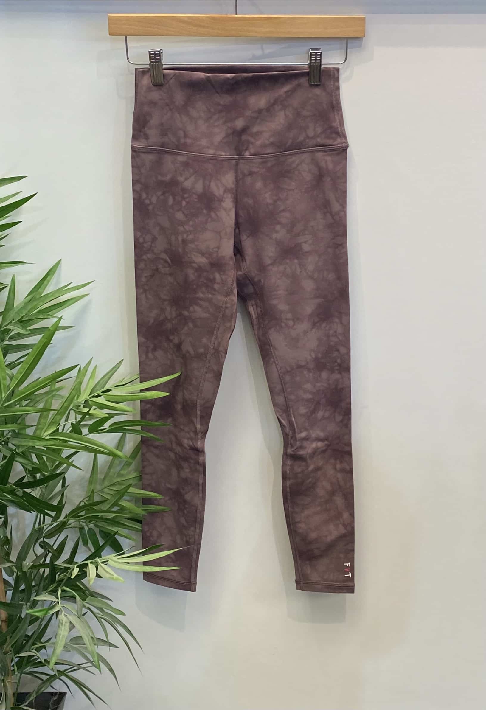 Squat Proof Align Leggings - Red Tie Dye