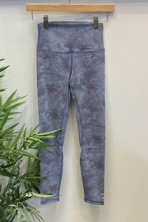Squat Proof Align Leggings - Blue Tie Dye