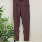 Squat Proof Align Leggings - Dark Red