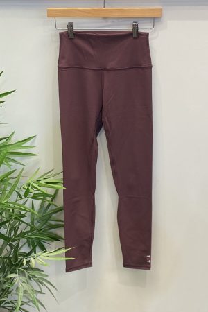 Squat Proof Align Leggings - Dark Red