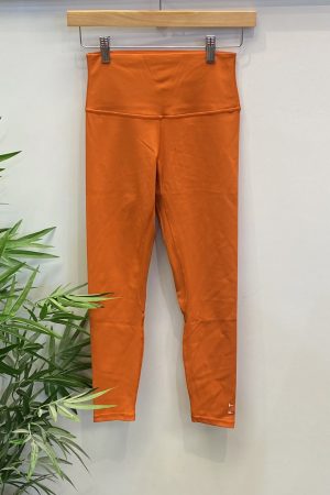 Squat Proof Align Leggings - Tiger Orange