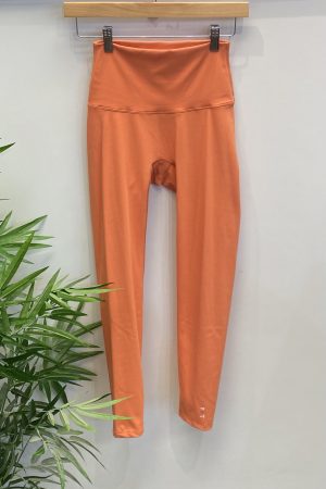 Squat Proof Align Leggings - Tangerine