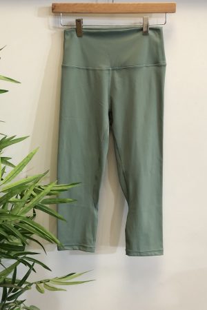 Capri Squat Proof Align Leggings - Green