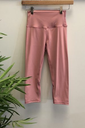 Capri Squat Proof Align Leggings - Light Pink