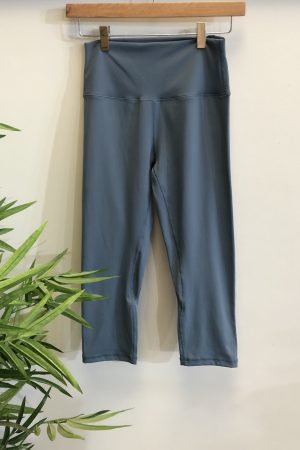 Capri Squat Proof Align Leggings - Slate Blue