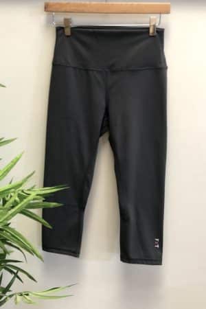 Capri Squat Proof Align Leggings - Steel Grey