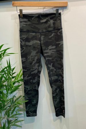 Squat Proof Align Leggings - Green Camo