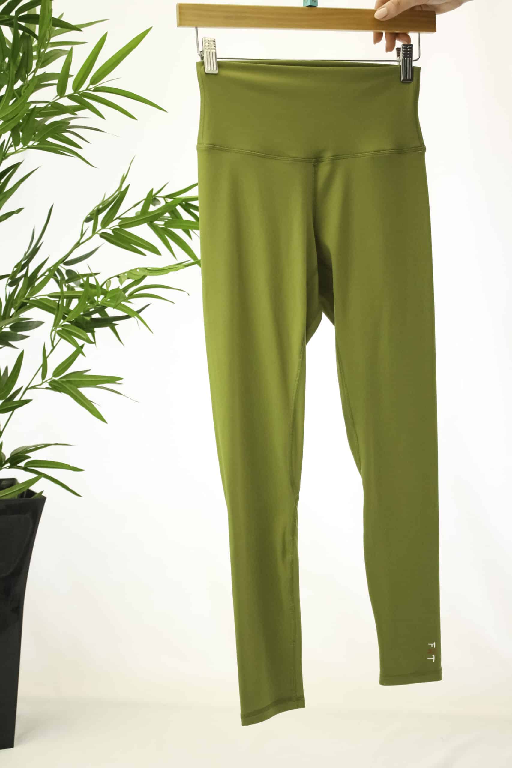 Squat Proof Align Leggings - Leaf - Image 2