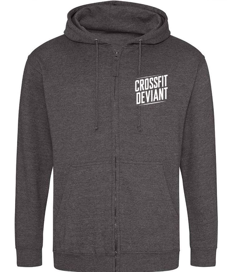 Deviant Unisex Zip Hoodie