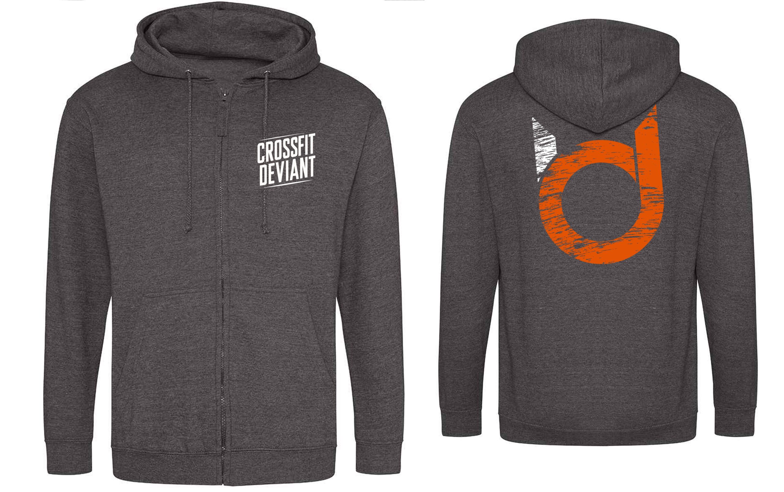 Deviant Unisex Zip Hoodie - Image 3