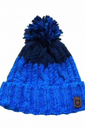 Blue Burst Beanie