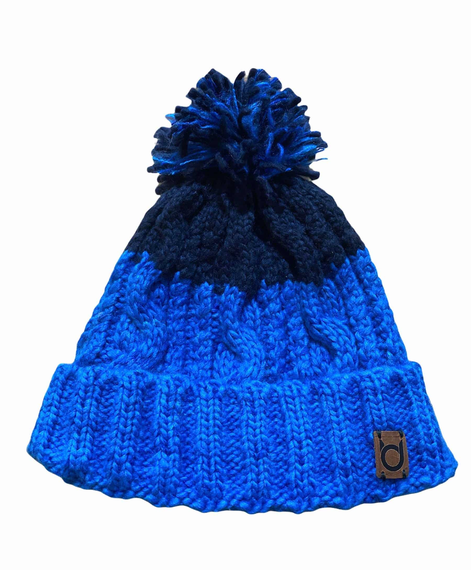 Blue Burst Beanie