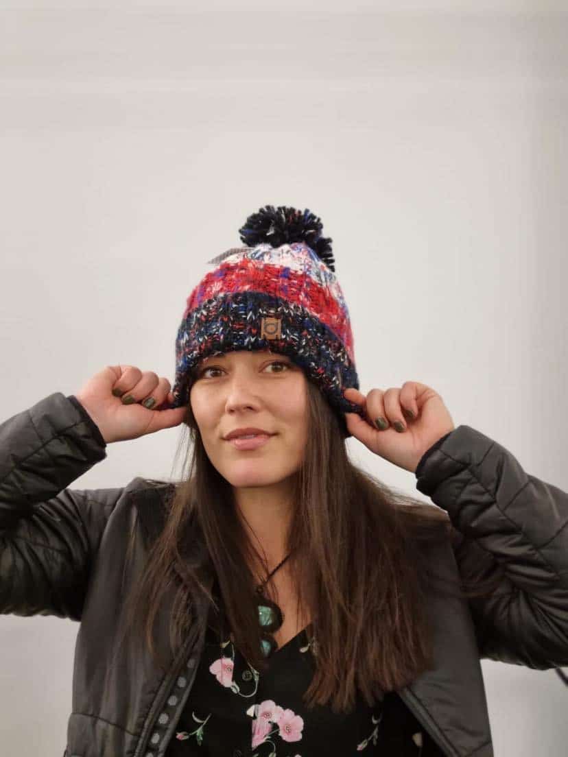 Mountain Snow Beanie