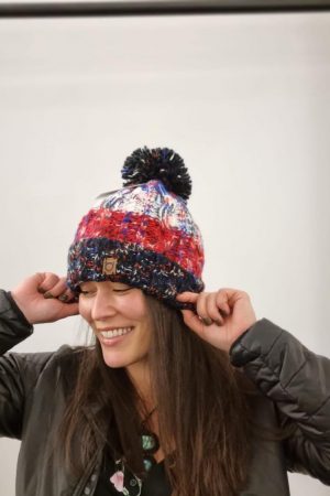 Mountain Snow Beanie