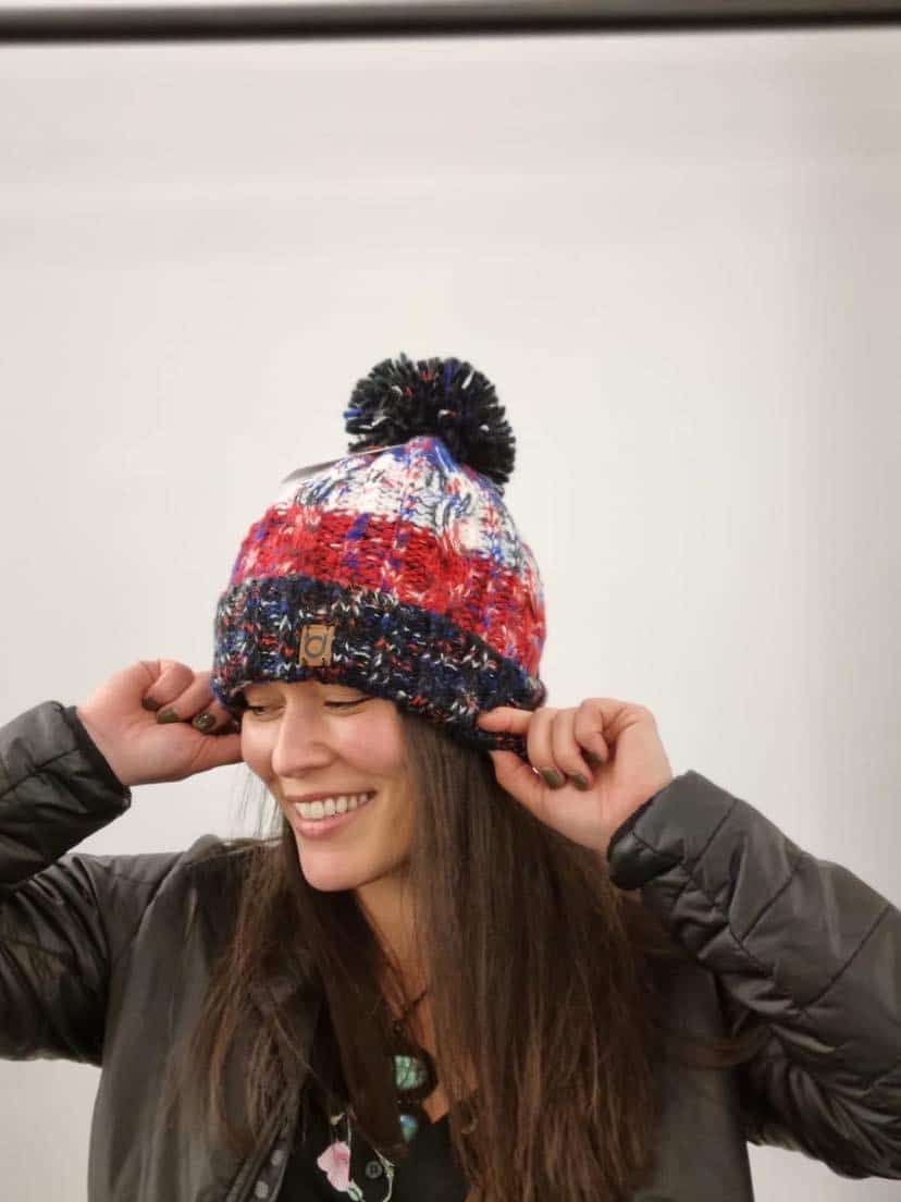 Mountain Snow Beanie